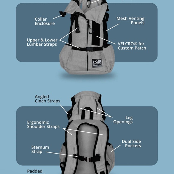 K9 Sport Sack Large Dog Carrier - Picture 6 of 7